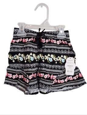 NWT | Wonder Nation | Floral Soft Shorts - Girls XS 4-5
